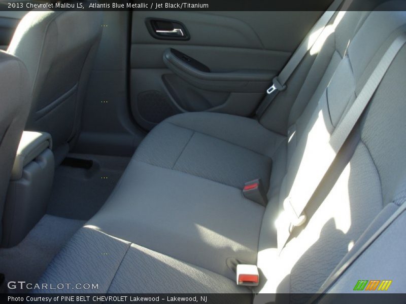 Atlantis Blue Metallic / Jet Black/Titanium 2013 Chevrolet Malibu LS