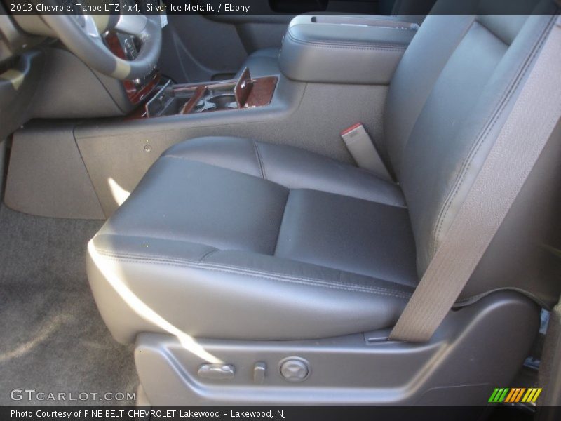 Silver Ice Metallic / Ebony 2013 Chevrolet Tahoe LTZ 4x4