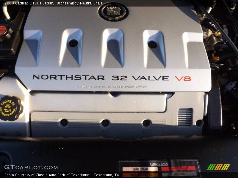 Bronzemist / Neutral Shale 2000 Cadillac DeVille Sedan