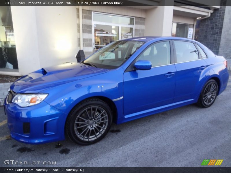 Front 3/4 View of 2012 Impreza WRX 4 Door