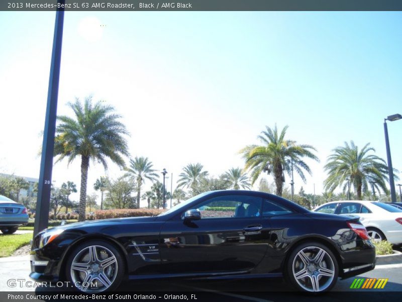 Black / AMG Black 2013 Mercedes-Benz SL 63 AMG Roadster