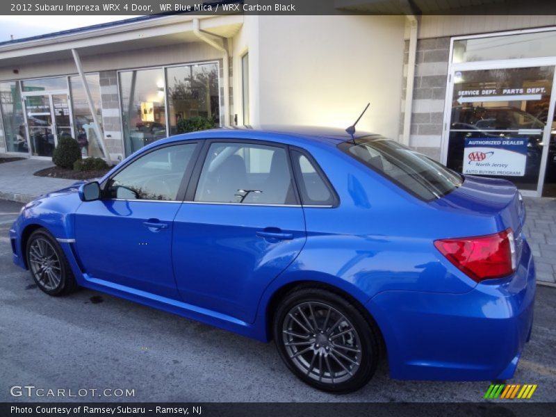 WR Blue Mica / WRX Carbon Black 2012 Subaru Impreza WRX 4 Door