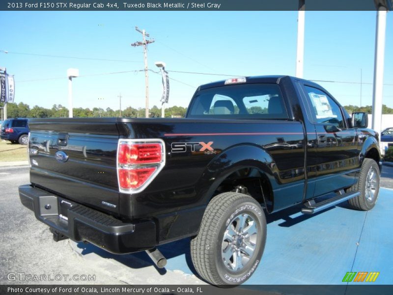  2013 F150 STX Regular Cab 4x4 Tuxedo Black Metallic