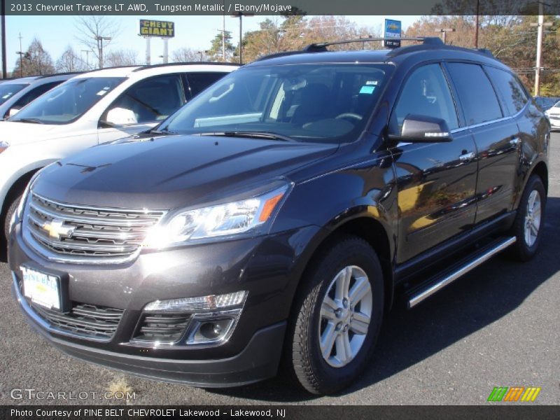 Tungsten Metallic / Ebony/Mojave 2013 Chevrolet Traverse LT AWD