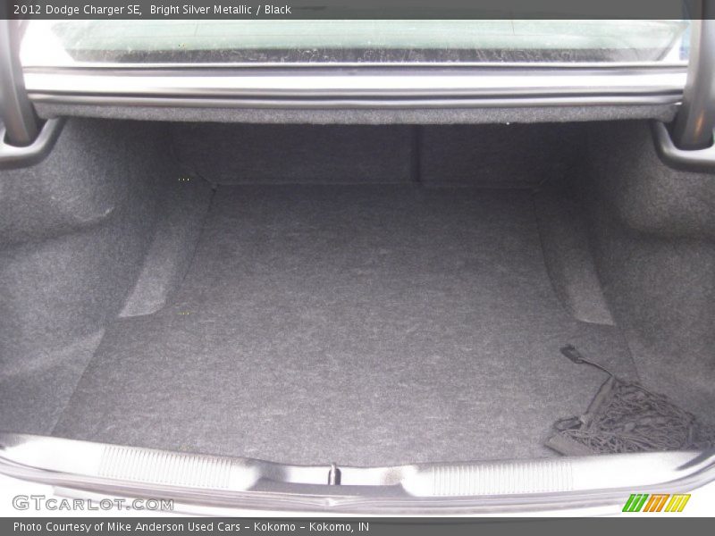 Bright Silver Metallic / Black 2012 Dodge Charger SE