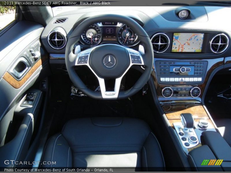 Dashboard of 2013 SL 63 AMG Roadster