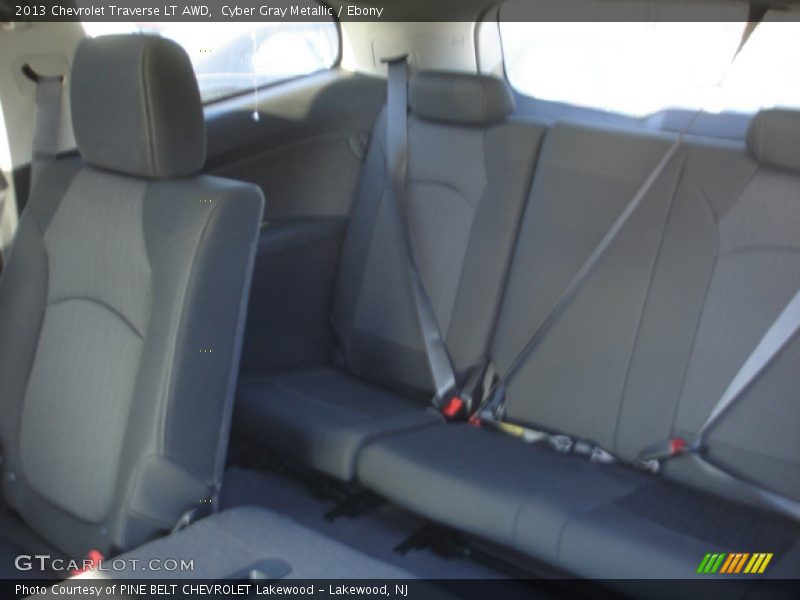 Cyber Gray Metallic / Ebony 2013 Chevrolet Traverse LT AWD