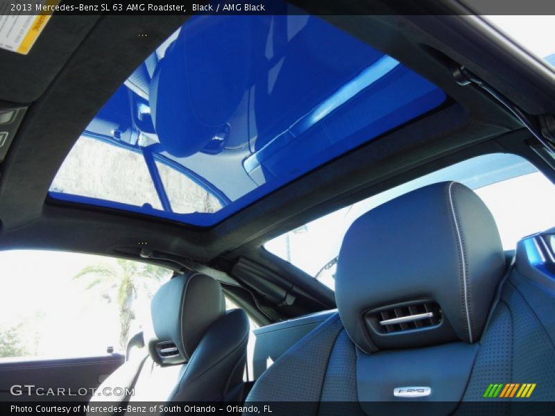 Sunroof of 2013 SL 63 AMG Roadster