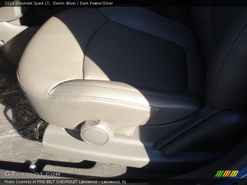 Denim (Blue) / Dark Pewter/Silver 2013 Chevrolet Spark LT