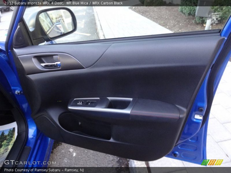 Door Panel of 2012 Impreza WRX 4 Door