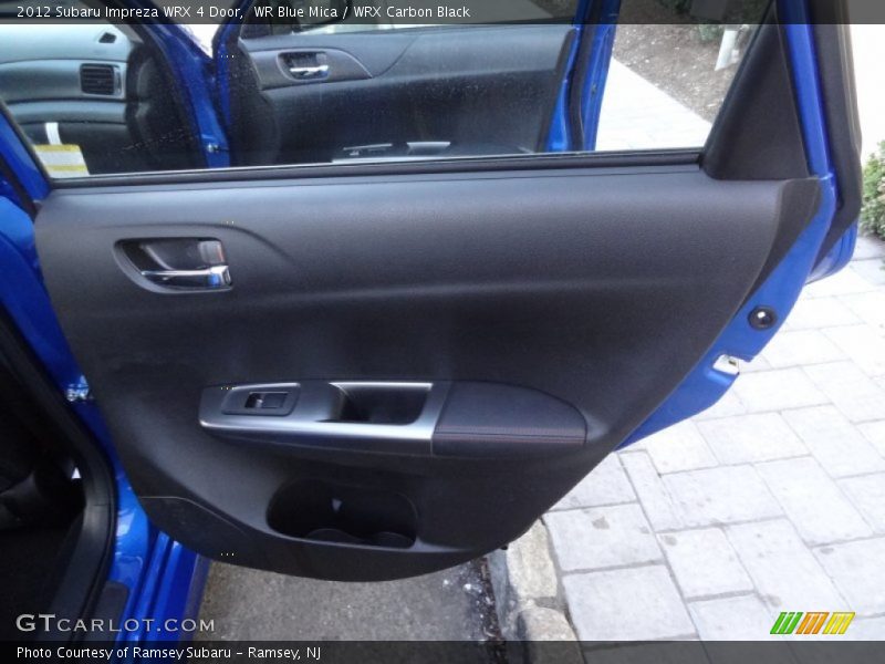 Door Panel of 2012 Impreza WRX 4 Door