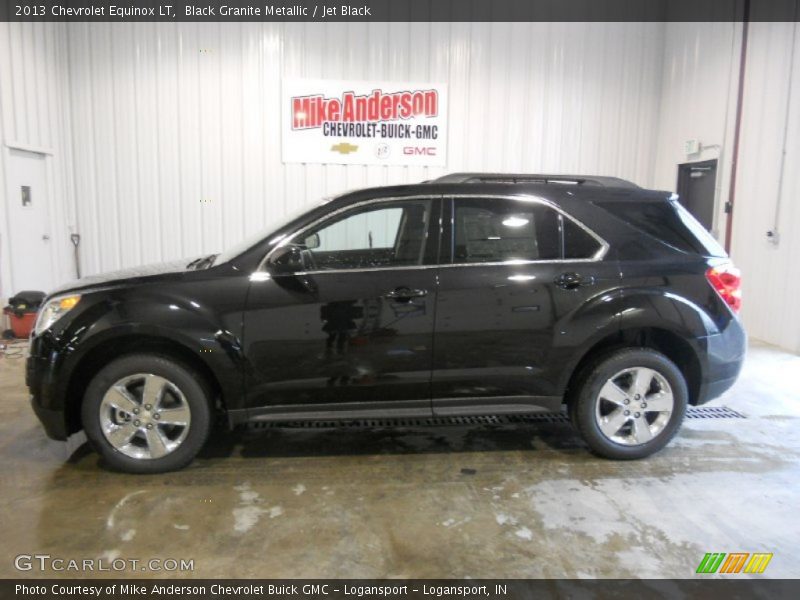 Black Granite Metallic / Jet Black 2013 Chevrolet Equinox LT