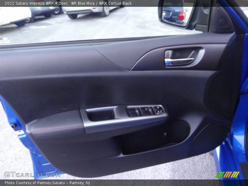 Door Panel of 2012 Impreza WRX 4 Door