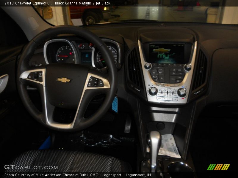 Black Granite Metallic / Jet Black 2013 Chevrolet Equinox LT