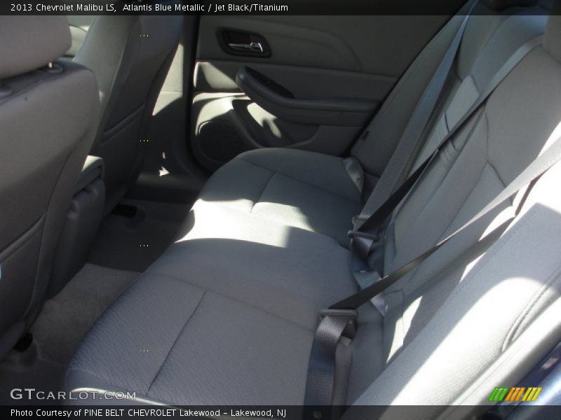 Atlantis Blue Metallic / Jet Black/Titanium 2013 Chevrolet Malibu LS
