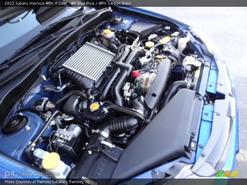  2012 Impreza WRX 4 Door Engine - 2.5 Liter Turbocharged DOHC 16-Valve AVCS Flat 4 Cylinder