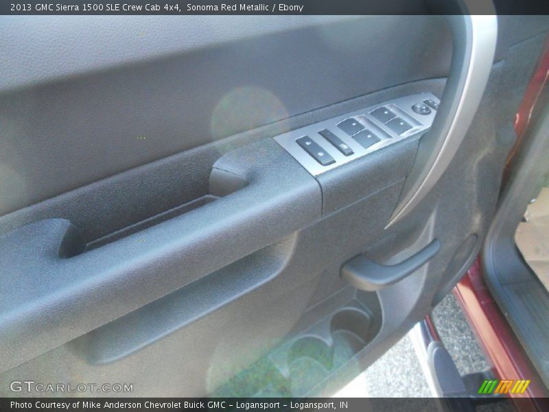 Sonoma Red Metallic / Ebony 2013 GMC Sierra 1500 SLE Crew Cab 4x4
