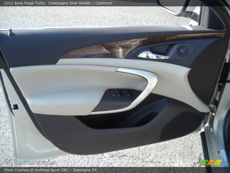 Champagne Silver Metallic / Cashmere 2013 Buick Regal Turbo