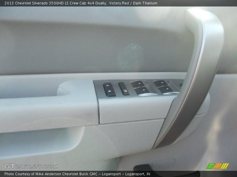 Victory Red / Dark Titanium 2013 Chevrolet Silverado 3500HD LS Crew Cab 4x4 Dually