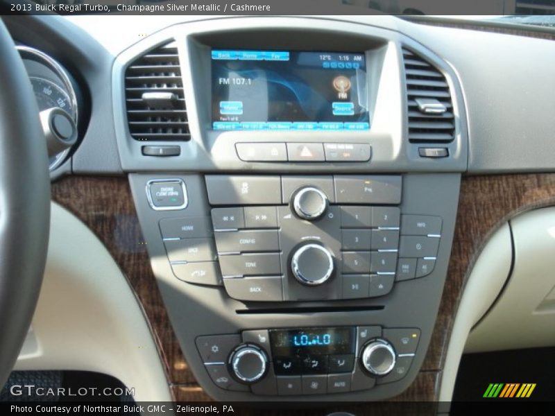 Champagne Silver Metallic / Cashmere 2013 Buick Regal Turbo