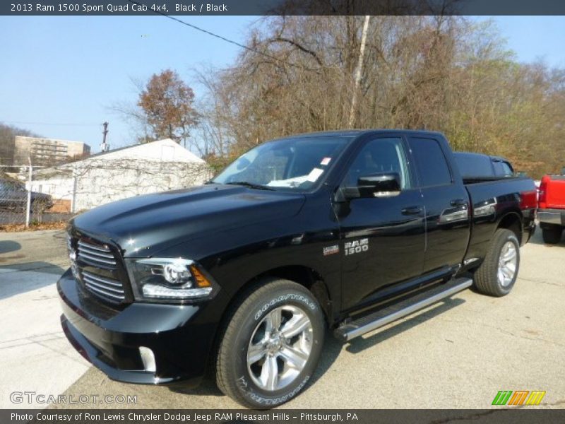 Front 3/4 View of 2013 1500 Sport Quad Cab 4x4