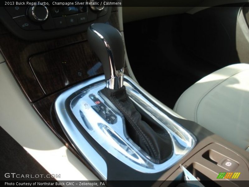 Champagne Silver Metallic / Cashmere 2013 Buick Regal Turbo
