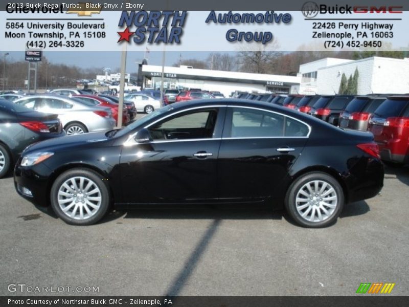 Black Onyx / Ebony 2013 Buick Regal Turbo