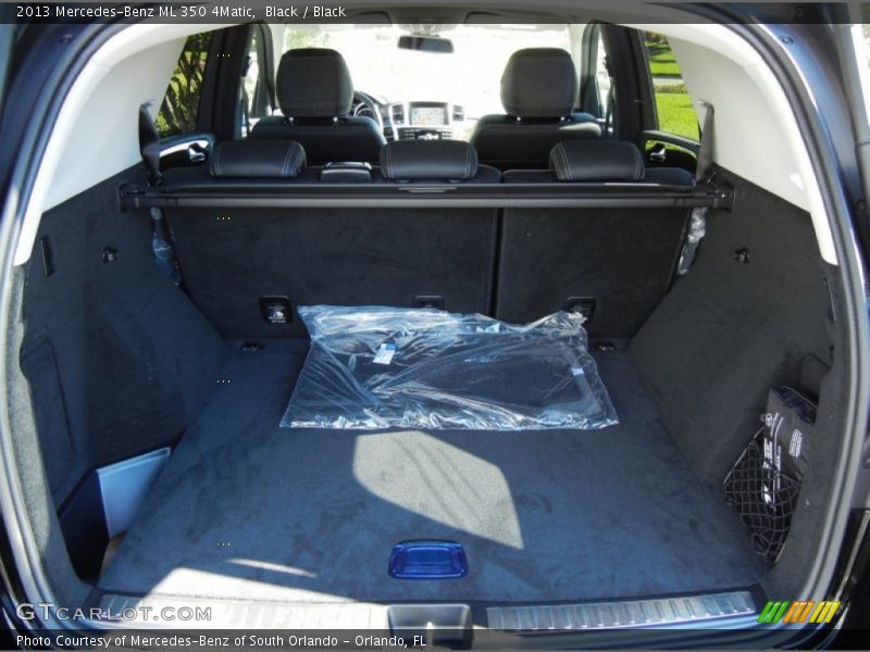 Black / Black 2013 Mercedes-Benz ML 350 4Matic