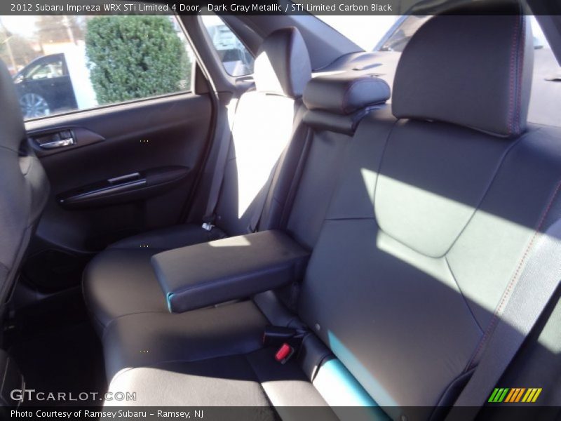 Dark Gray Metallic / STi Limited Carbon Black 2012 Subaru Impreza WRX STi Limited 4 Door