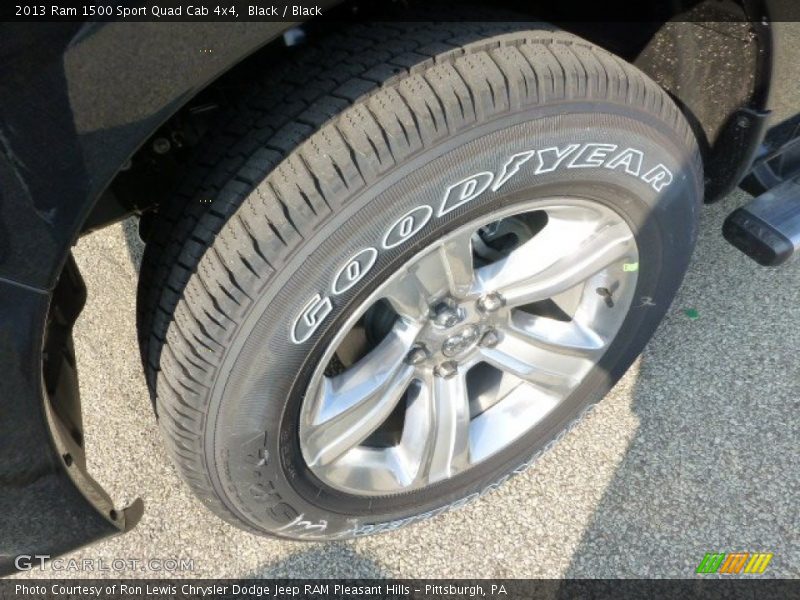 Black / Black 2013 Ram 1500 Sport Quad Cab 4x4