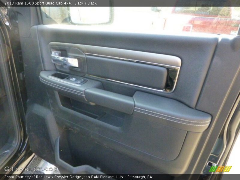 Black / Black 2013 Ram 1500 Sport Quad Cab 4x4