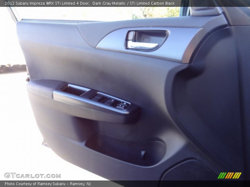 Dark Gray Metallic / STi Limited Carbon Black 2012 Subaru Impreza WRX STi Limited 4 Door