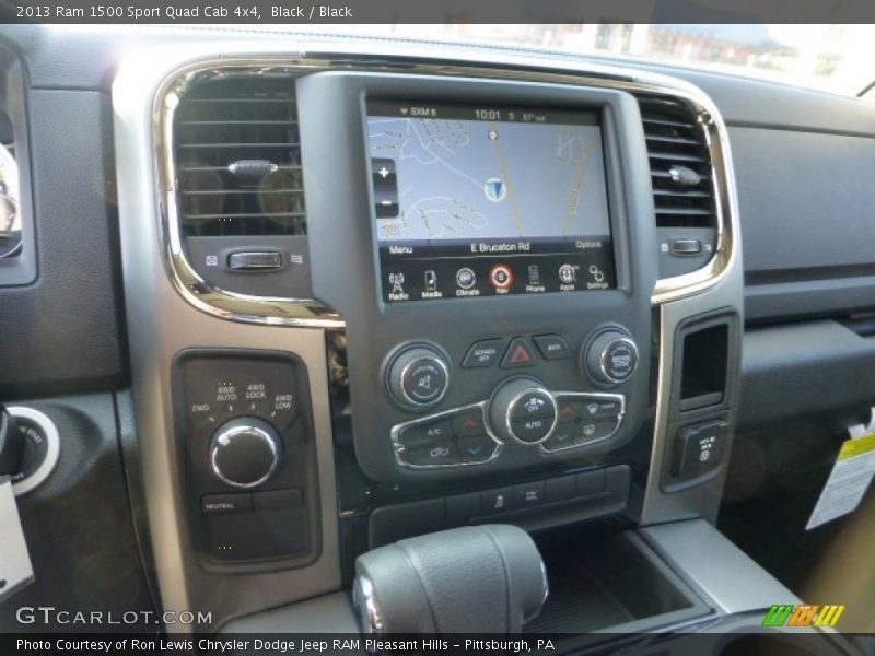 Controls of 2013 1500 Sport Quad Cab 4x4