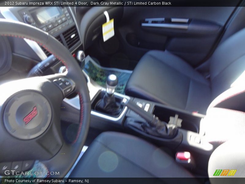 Dark Gray Metallic / STi Limited Carbon Black 2012 Subaru Impreza WRX STi Limited 4 Door