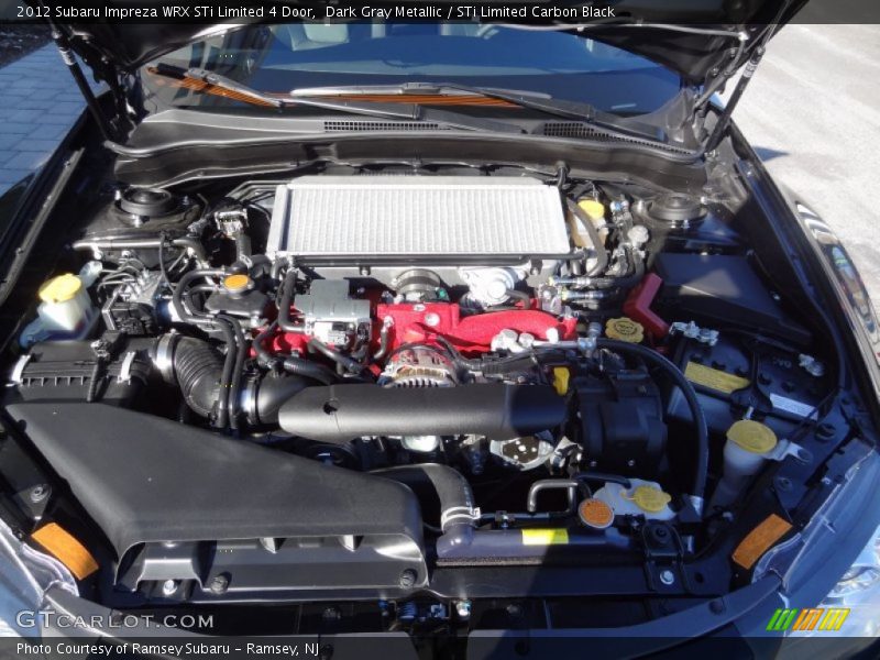  2012 Impreza WRX STi Limited 4 Door Engine - 2.5 Liter STi Turbocharged DOHC 16-Valve DAVCS Flat 4 Cylinder