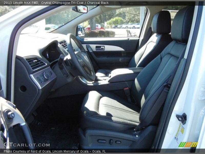 Crystal Champagne Tri-Coat / Charcoal Black 2013 Lincoln MKX FWD