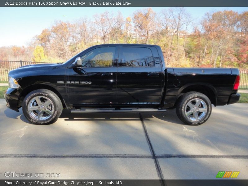  2012 Ram 1500 Sport Crew Cab 4x4 Black