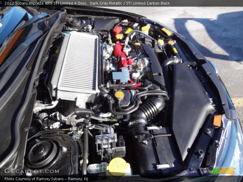  2012 Impreza WRX STi Limited 4 Door Engine - 2.5 Liter STi Turbocharged DOHC 16-Valve DAVCS Flat 4 Cylinder