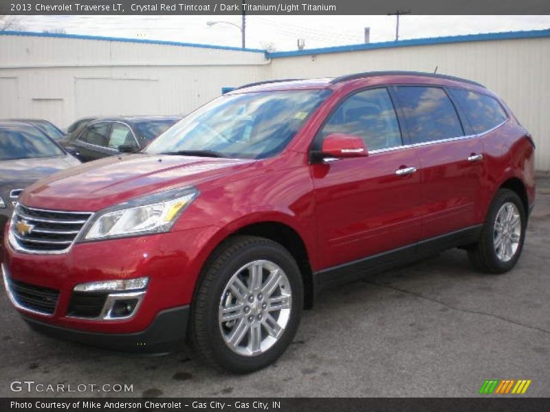  2013 Traverse LT Crystal Red Tintcoat