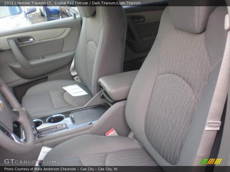 Front Seat of 2013 Traverse LT