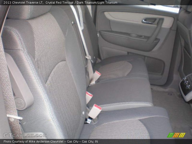 Crystal Red Tintcoat / Dark Titanium/Light Titanium 2013 Chevrolet Traverse LT