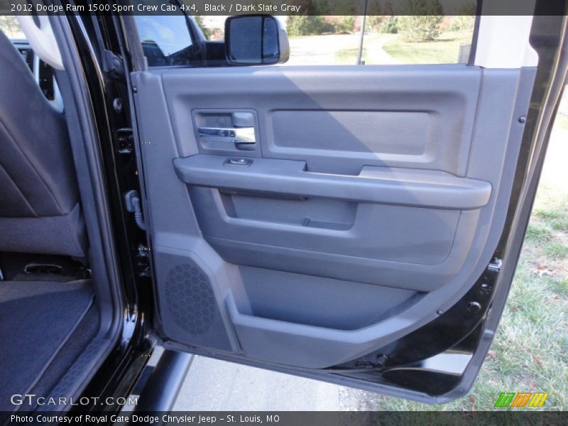 Black / Dark Slate Gray 2012 Dodge Ram 1500 Sport Crew Cab 4x4