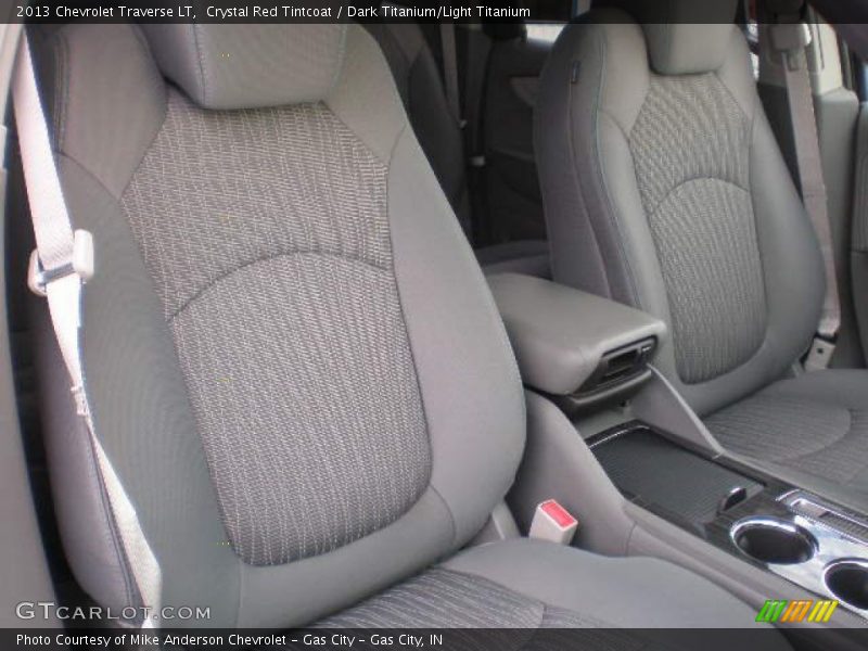 Crystal Red Tintcoat / Dark Titanium/Light Titanium 2013 Chevrolet Traverse LT