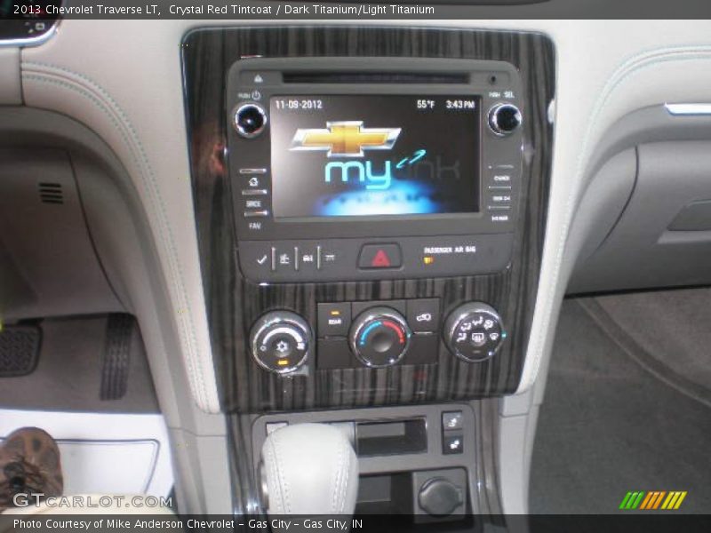 Controls of 2013 Traverse LT