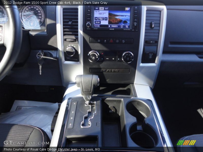 Controls of 2012 Ram 1500 Sport Crew Cab 4x4