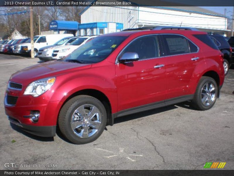 Cardinal Red Metallic / Brownstone/Jet Black 2013 Chevrolet Equinox LTZ