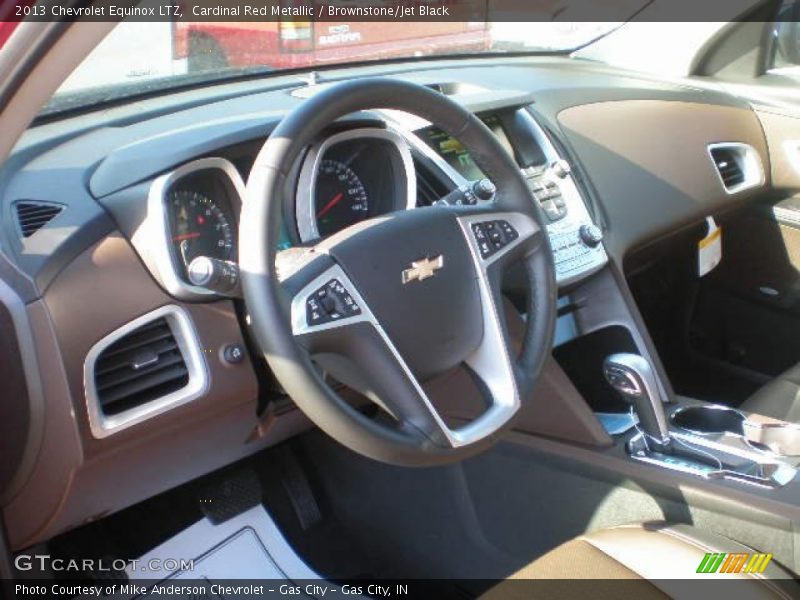 Cardinal Red Metallic / Brownstone/Jet Black 2013 Chevrolet Equinox LTZ