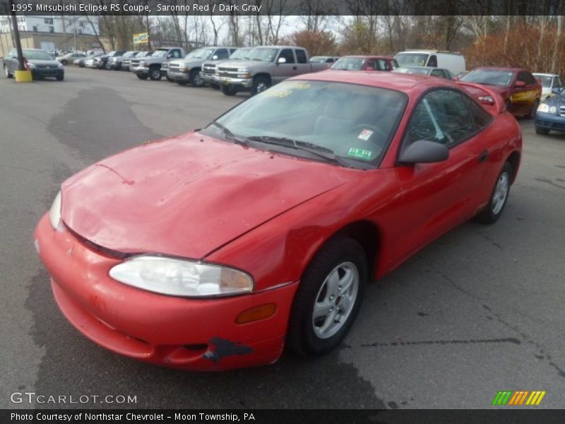 Saronno Red / Dark Gray 1995 Mitsubishi Eclipse RS Coupe