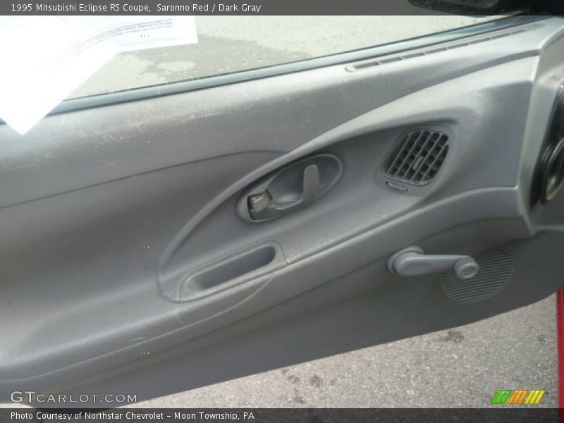 Saronno Red / Dark Gray 1995 Mitsubishi Eclipse RS Coupe