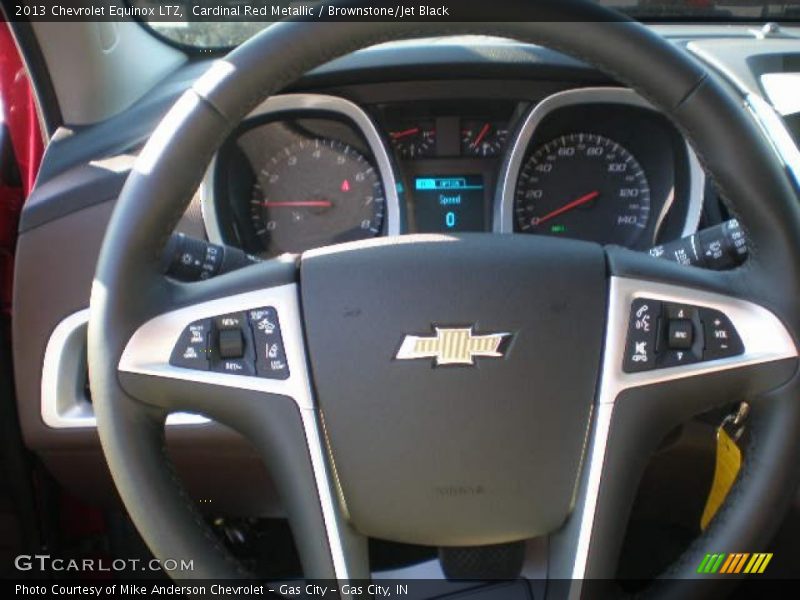 Cardinal Red Metallic / Brownstone/Jet Black 2013 Chevrolet Equinox LTZ